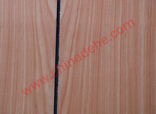 grooved paper overlaid plywood